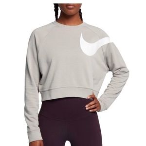 Womens Nike Cropped Sweatshirt